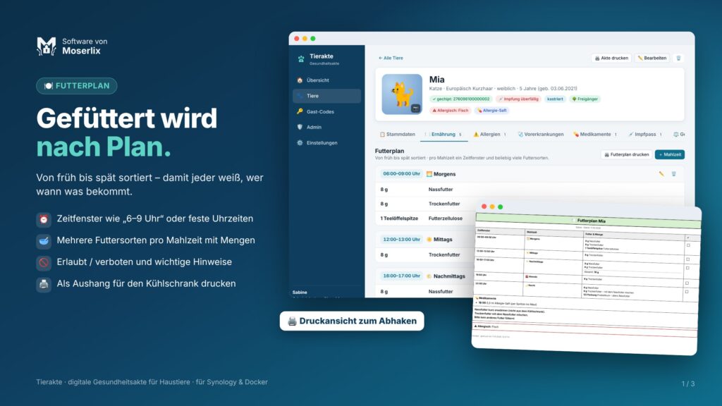 Futterplan